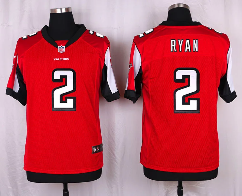 COLOR AS PHOTO SHOWN Сшитая. Одежда высшего качества для мужчин, футболка Matt Ryan Julio Jones Desmond Trufant Devonta Freeman - Цвет: COLOR AS PHOTO SHOWN