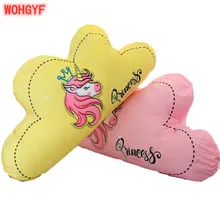 65 см мультфильм Единорог облако плюшевая подушка мягкая подушка для сна спинка Подушка домашний декор День рождения Валентина Подарки для девочек Дети