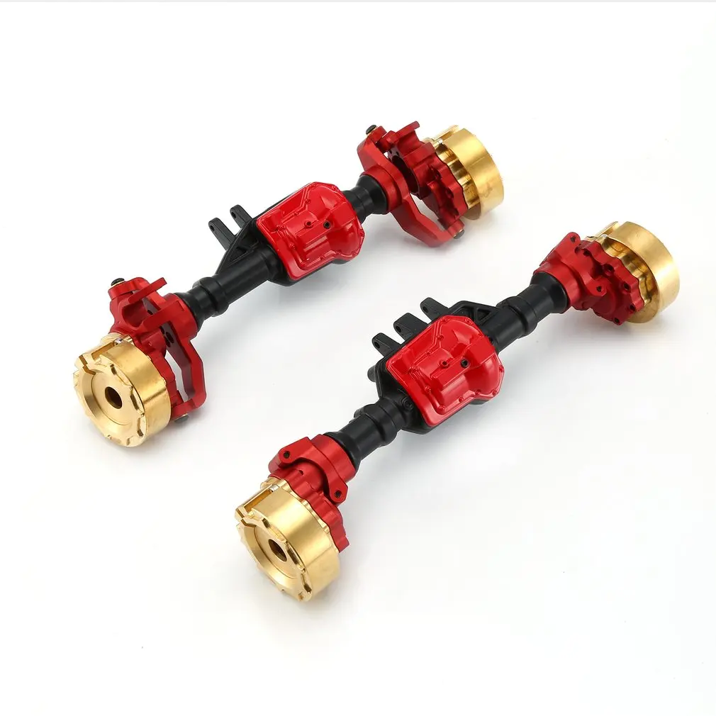 

Front Rear Portal Axles Housing For TRX-4 CNC Aluminum Alloy RC Crawler Car Anodized Surface Anti Slight Scratch