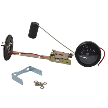 

12V 52mm 2 inch E-1/2-F Marine Kayak Boat Fuel Oil Tank Level Gauge Indicator