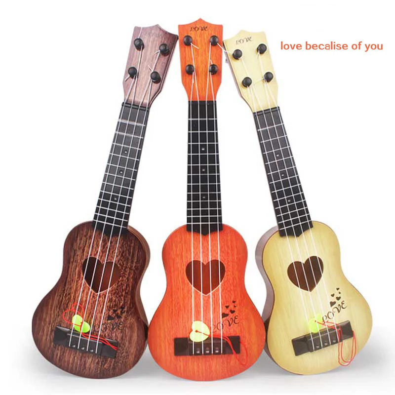 

39 / 44cm Mini Classical Ukulele Guitar Music Education Musical Instrument Toy Children Fun Music Toy Children's Toy Kids Gift