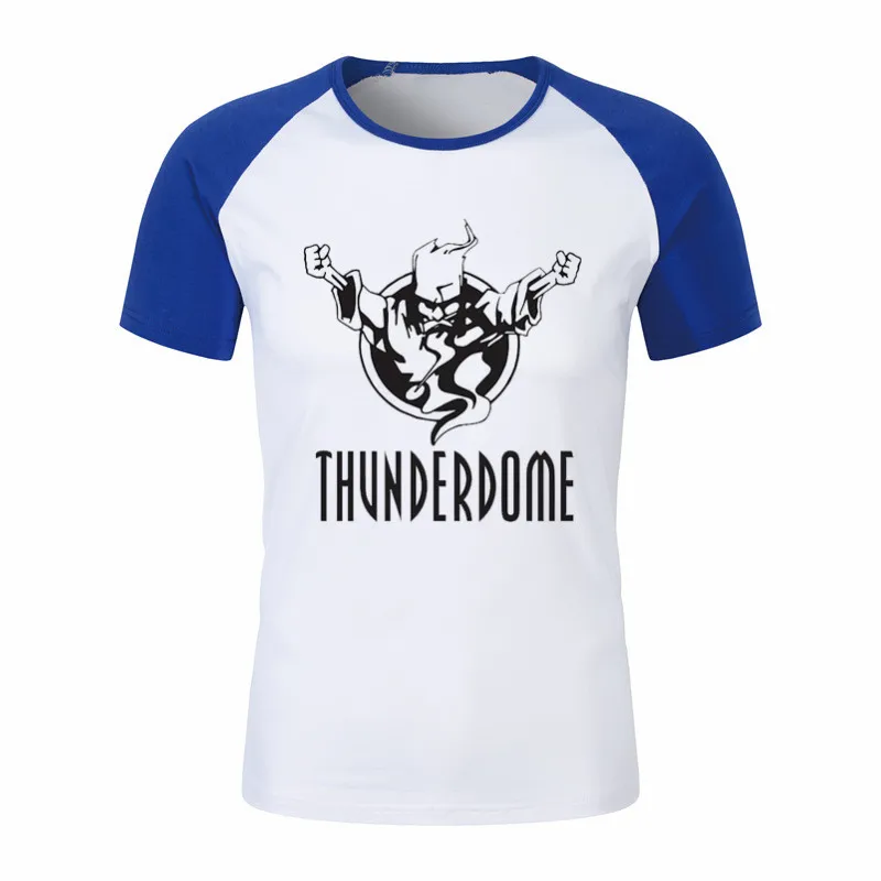 Новые крутые дизайнерские рубашки Thunderdome Hardcore Wizard для взрослых повседневные топы с короткими рукавами футболка мужская футболка простой стиль футболка - Цвет: P1753F-blue