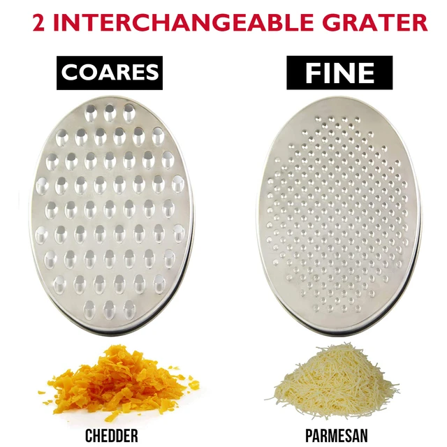 Cheese grater with food storage container-Perfect For Hard