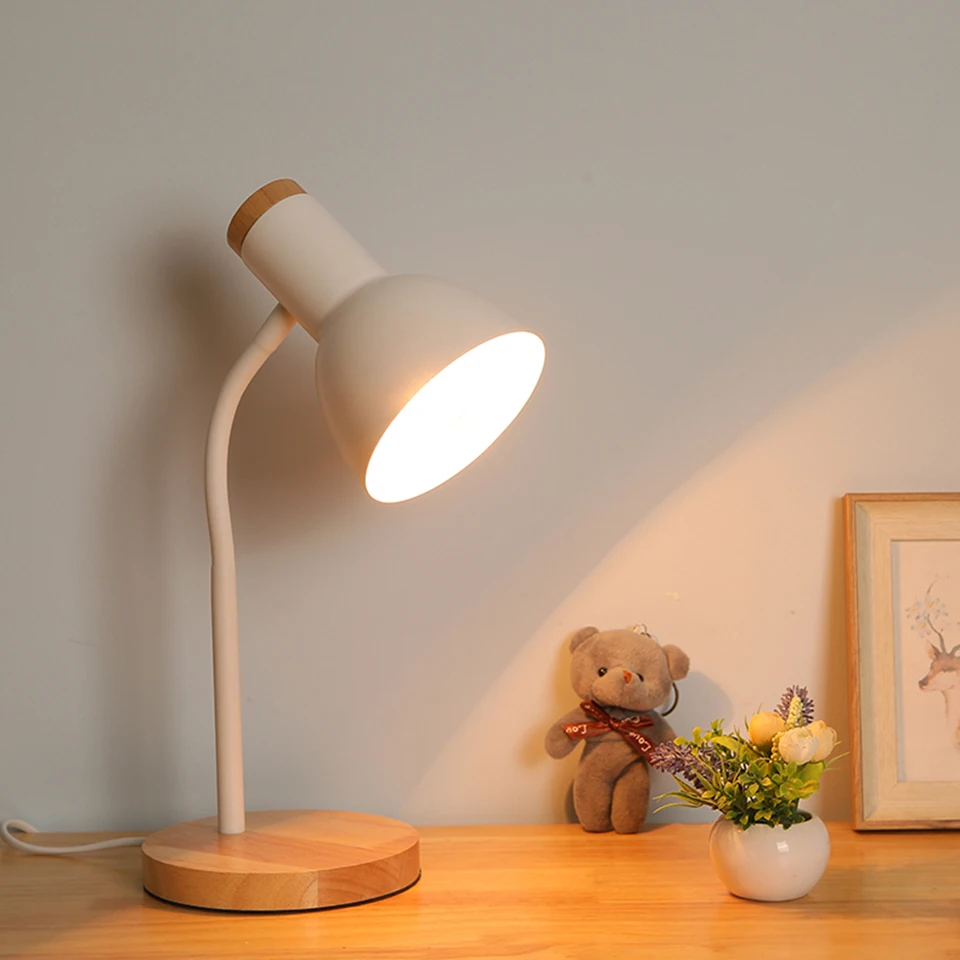 OYGROUP Metal Desk Lamp, Adjustable 