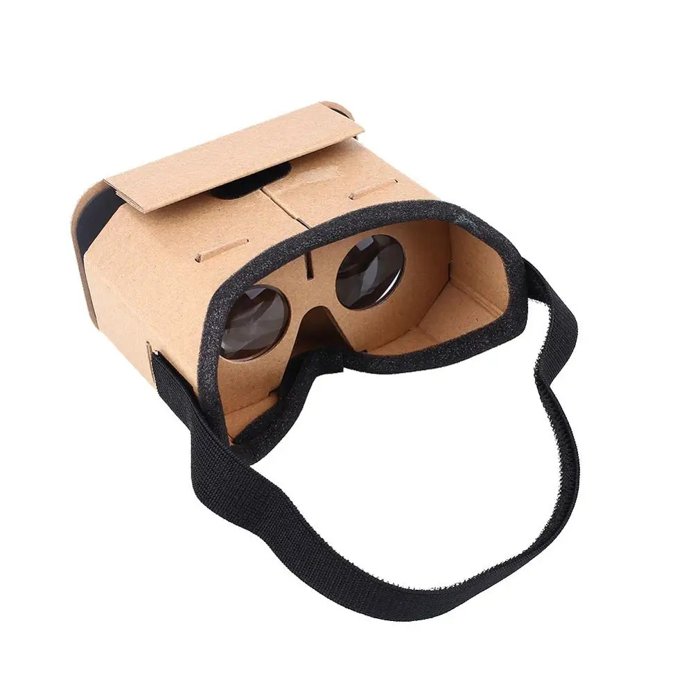 Очки виртуальной реальности DIY картонные 3D очки VR Бумажные смартфон шлем