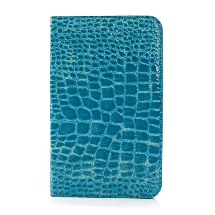 Чехол в стиле крокодиловой кожи для samsung Galaxy Tab S2 8,0 T710 T719 SM-T715 T713, кожаный чехол-подставка для планшета Tab S2 8,0 T710, чехол - Цвет: blue