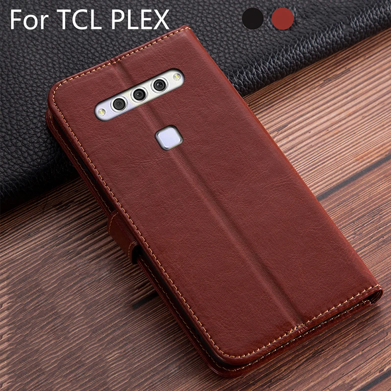 Luxury Leather Flip Case For TCL PLEX Wallet Men Cover Coque Protective  Phone Holster For Carcasa TCL PLEX Mujer 6.53 Funda etui - AliExpress