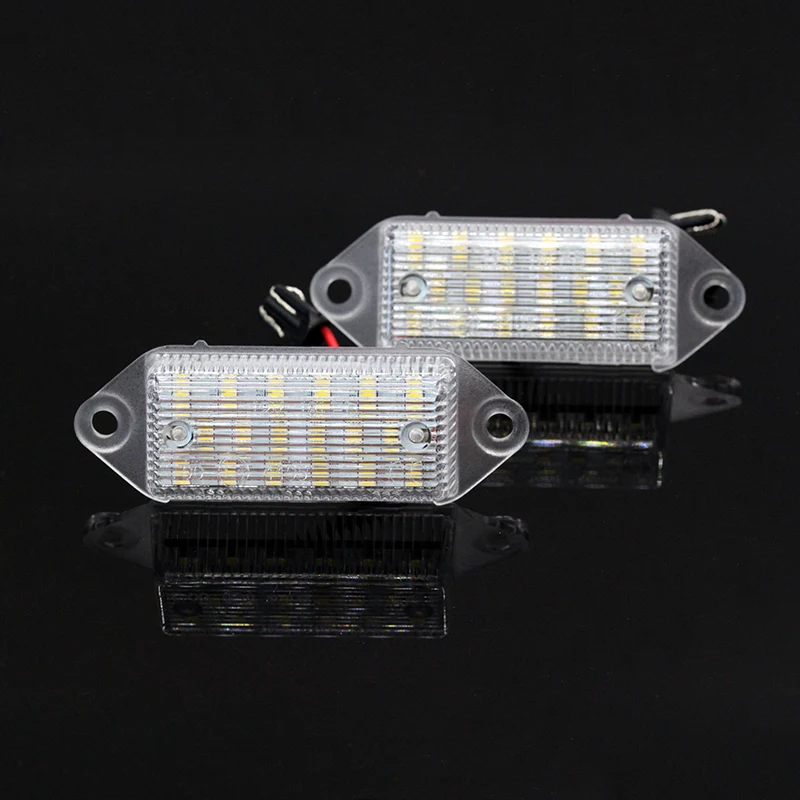 Car Led License Plate Lights For Mitsubishi Lancer 20032017 With Built