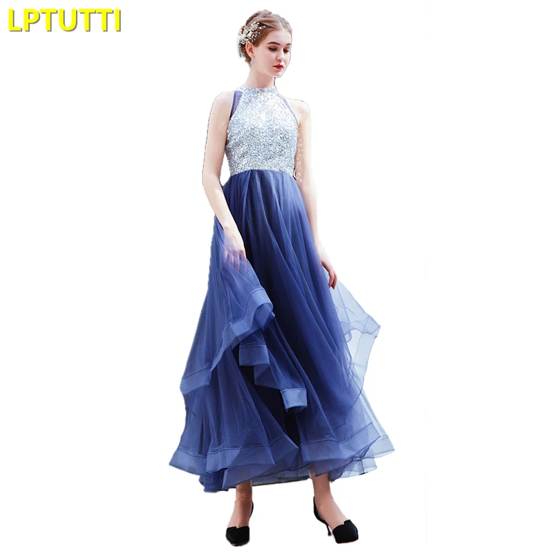 

LPTUTTI Sequin New For Women Elegant Date Ceremony Party Prom Gown Formal Gala Events Luxury Long Evening Dresses