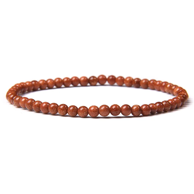 Chakra Energy Bracelet: Natural Agate & Onyx Beaded Stretch Jewelry
