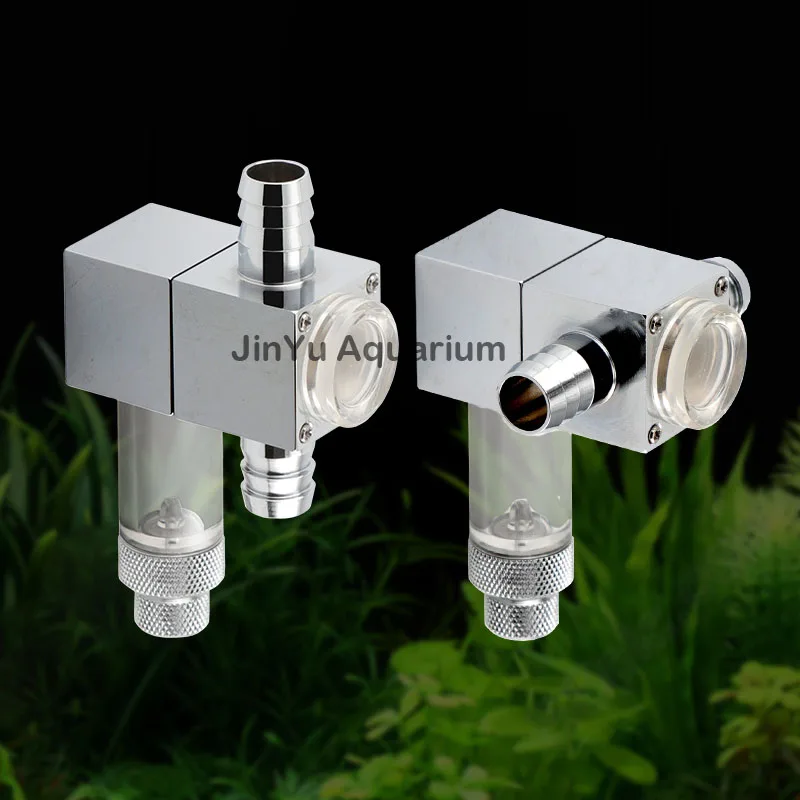 External CO2 diffuser atomizer 4 in 1 aquarium Check Valve Bubble Counter replace ceramic water plant fish tank CO2