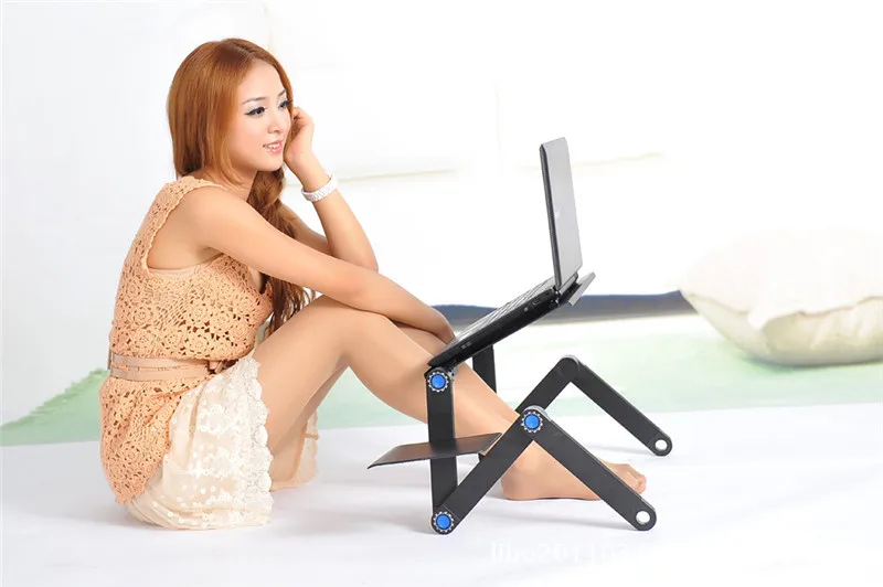 Портативная Мобильная подставка для ноутбука для кровати многофункциональный эргономичный диван стол для ноутбука складной стол для ноутбука с коврик для мыши