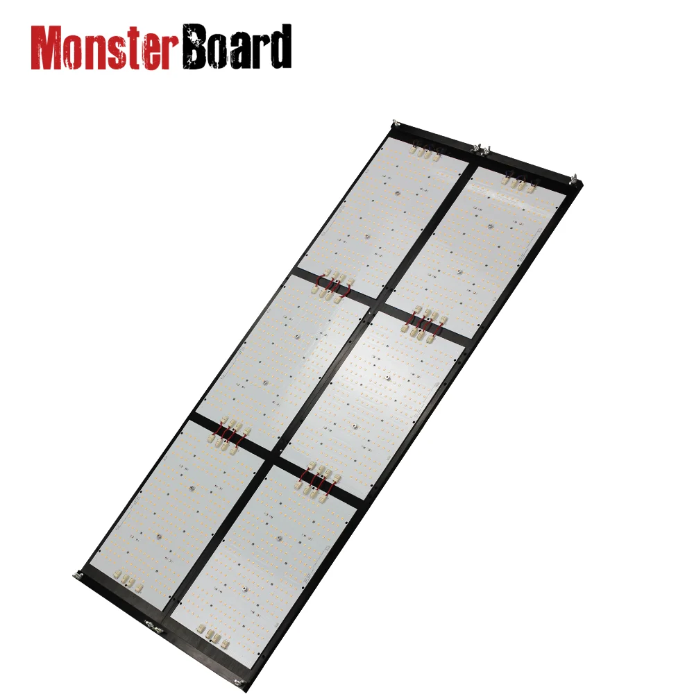 Quatum Led Grow Light Board полный спектр Samsung lm301h QB288 3500K/3000K + 660nm uv ir Meanwell драйвер 480w/600w DIY
