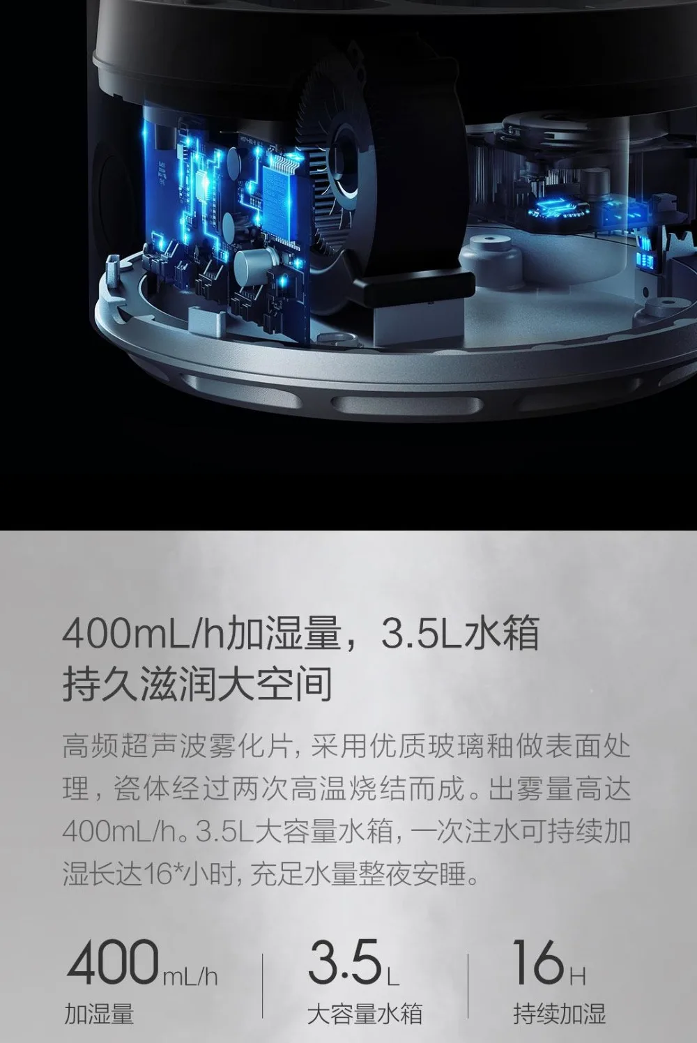 Xiaomi Smartmi Sterilization Humidifier 1S  (9)