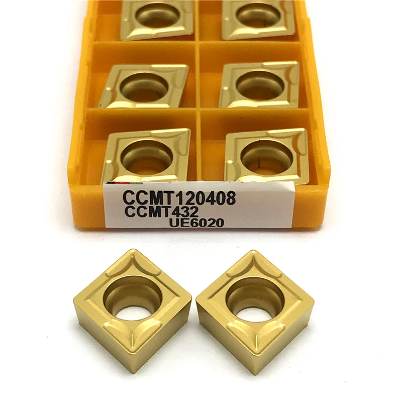 ball nose cutter Carbide insert CCMT120408 VP15TF metal External turning tool Hard Alloy CNC insert CCMT 120408 turning cutting tools for lathe workshop vice