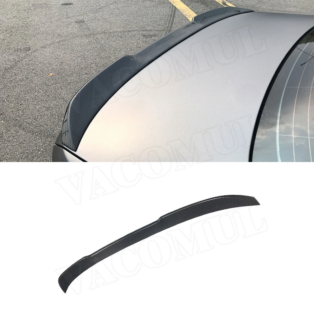 Car Carbon Fiber Rear Spoiler Boot Wings for BMW 5 Series G30 F90 M5