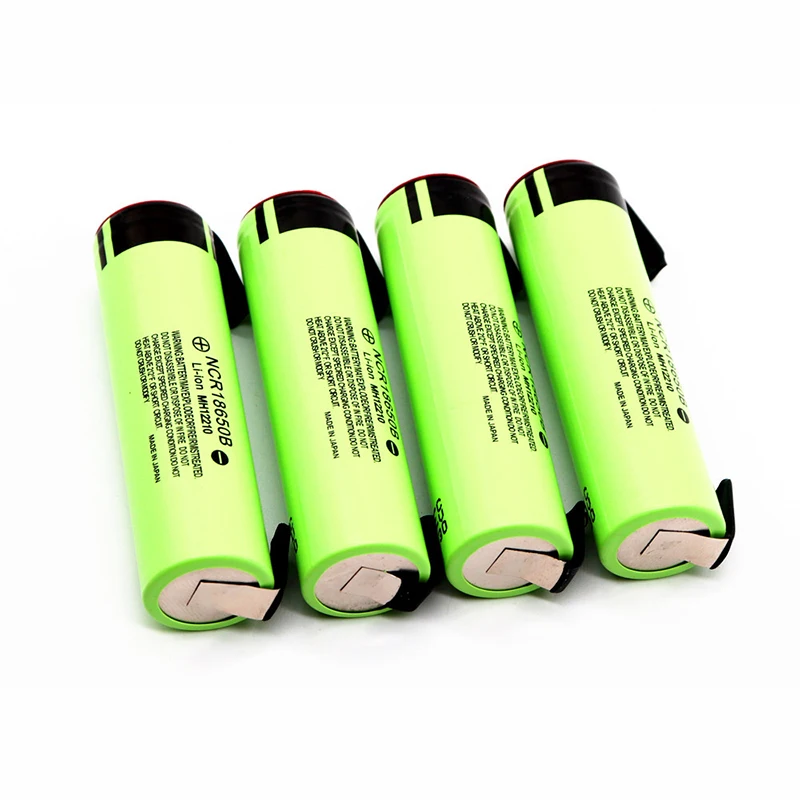 NCR18650B 3,7 v 3400mah 18650 литиевая аккумуляторная батарея Сварка никель листовые батареи