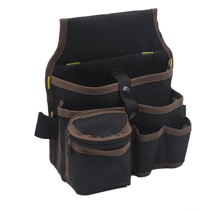 Mechanics Canvas Tool Bag High Quality Hardware Utility Pocket Pouch Utility Bag With Belt