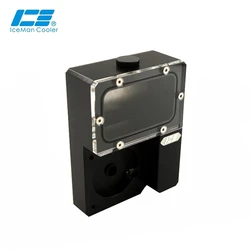 ICEMAN – Ventilateur de refroidissement DDC Combo Res, réservoir d'eau noir, pour châssis Ncase M1 V4, V5 ou V6, 125x89x41 mm, accessoire de construction et de montage pour ordinateur 