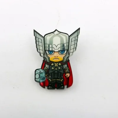 12 шт. значки Marvel брошь «Мститель» булавки Thor Pin фильм эндигра ювелирные изделия Железный человек Капитан Америка Броши со спайдерменом для мужчин подарок - Окраска металла: keychain9