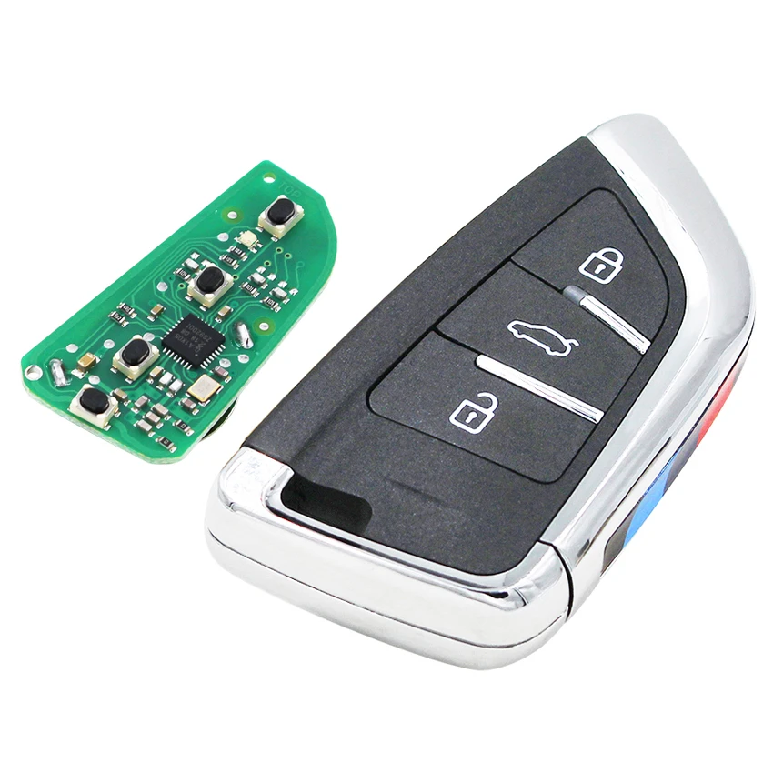 KEYDIY Универсальный умный ключ ZB02-3 ZB02-4 для KD900 KD-X2 Mini KD Автомобильный ключ дистанционного управления подходит для более чем 2000 моделей