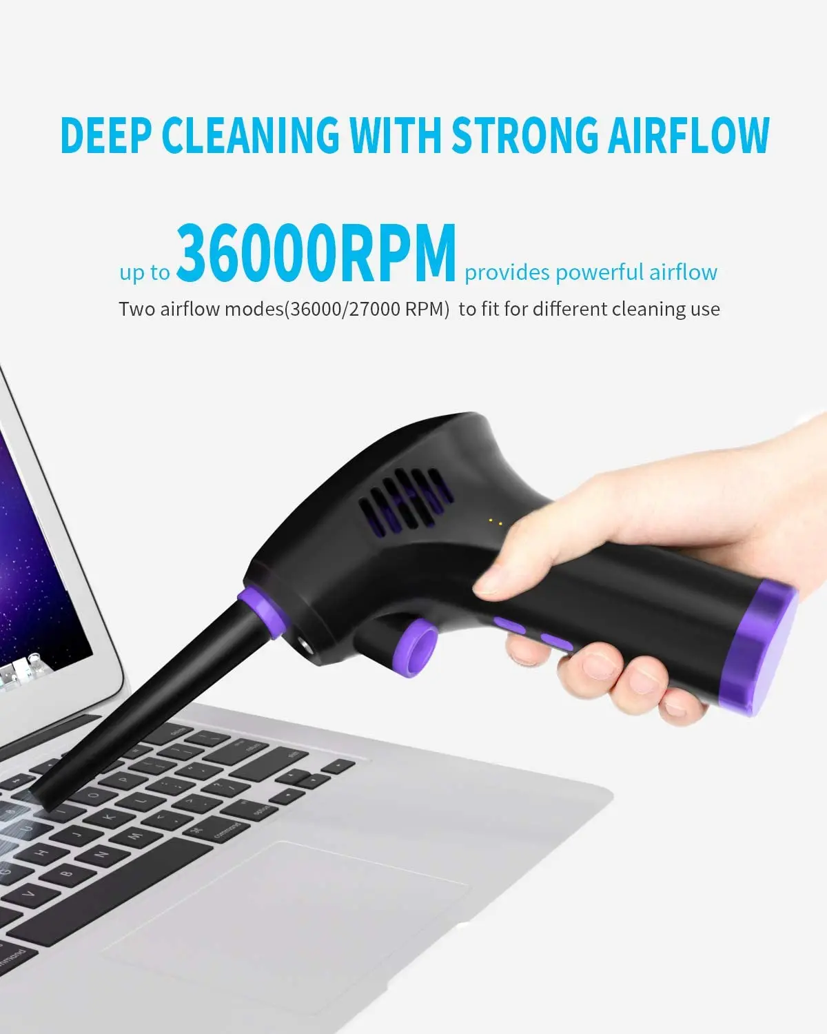 Cordless Air Duster Druckluft Gebläse Elektrische Air Duster für Computer  Tastatur Elektronik Reinigung für Kamera - AliExpress