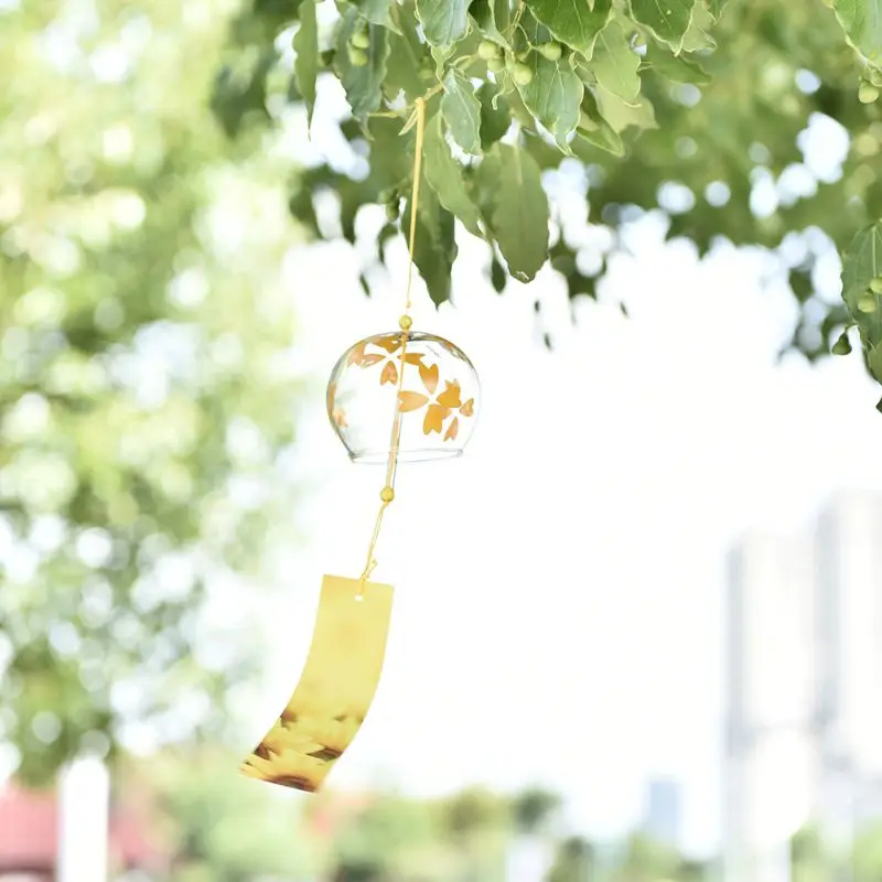 Ветряные колокольчики ручной работы из стекла подарок на день рождения