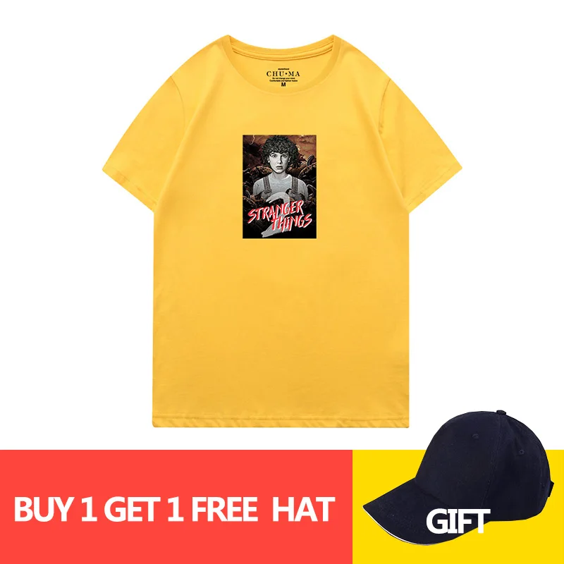 

short sleeve t-shirt men retro oversize t shirt men hip hop stranger things street style men streetwear shirts t shirt vintage