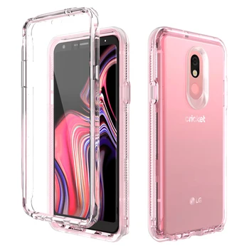 

Clear Shockproof Case For LG Stylo 5 Hard Case with Built-in Screen Protector Soft TPU Cover for LG G8 ThinQ Stylo 5 Back Cover