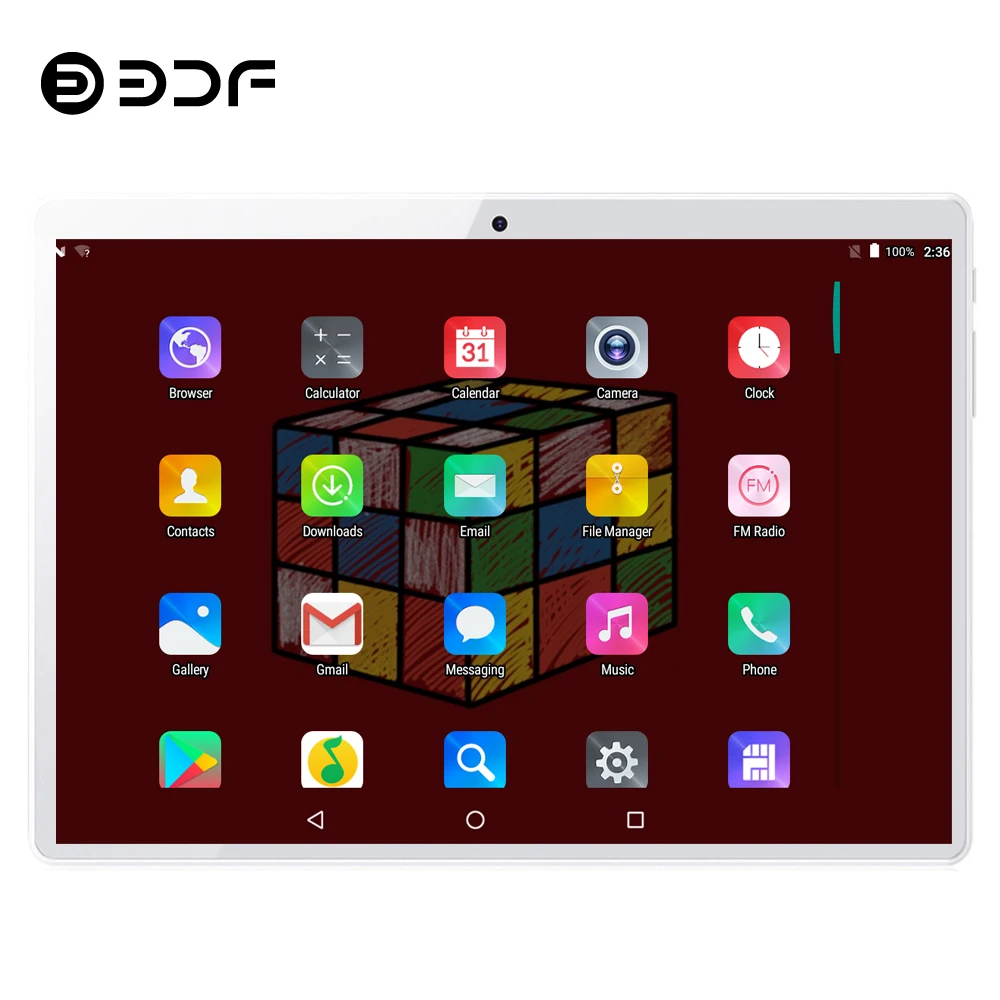 BDF планшеты 10 дюймов планшетный ПК 4 ГБ/64 Гб 4G LTE планшет Android 7,0 Восьмиядерный 1280*800 ips WiFi планшет на Android c Bluetooth 10,1