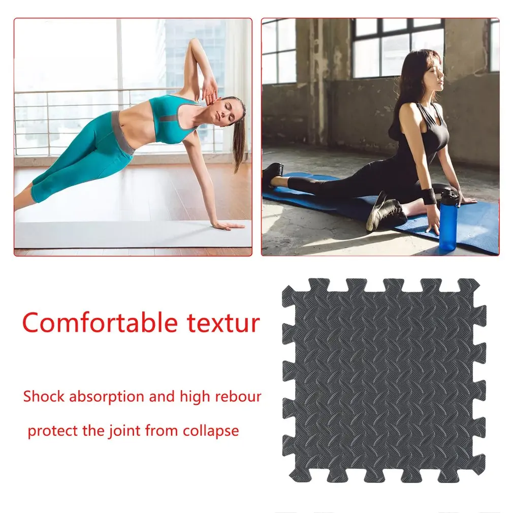 Professional Interlocking Foam Mats Tiles Gym Shock Absorbing