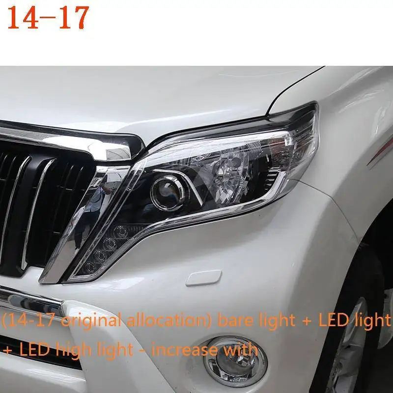 Запчасти Drl аксессуар Neblineros наружные Cob дневные ходовые огни Led Para Автомобильные фары в сборе для Toyota Prado