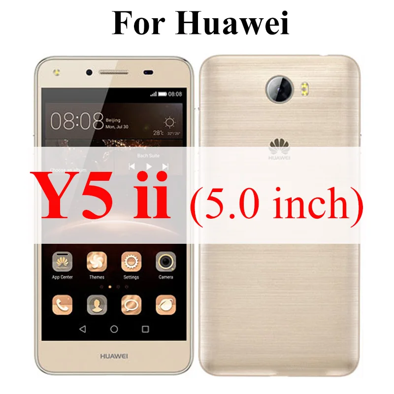 Защитное стекло для huawei Y5 Y6 Y7 Y9 Prime Y 5 6 7 9 ii glas Защитная камера для экрана huawey armor cover пленка 6Y - Цвет: Y5 ii
