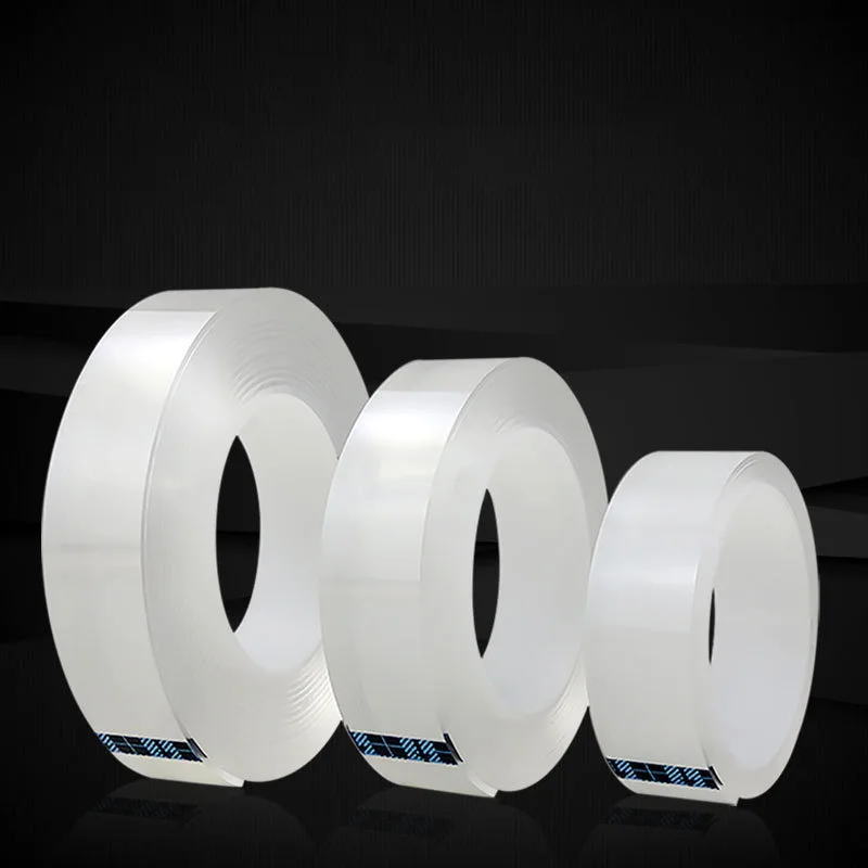 

Brand Double-Sided Tape Adhesive Tape Transparent Magic Nano Tape Washable Reusable Nano-No Trace Paste Removable Glue Cleanable
