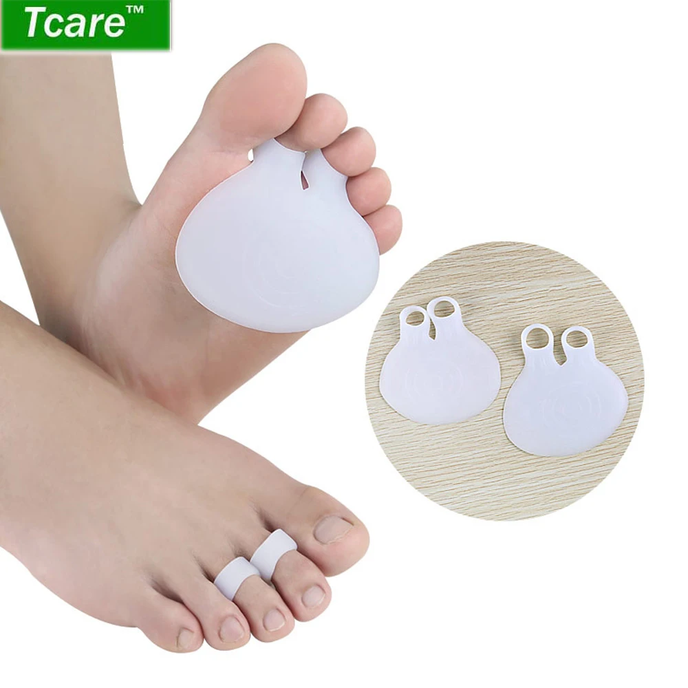 

1Pair of Foot Care Gel Pad, Ball of Foot Cushions, Forefoot Cushions, Toe Separators Relief Foot Pain