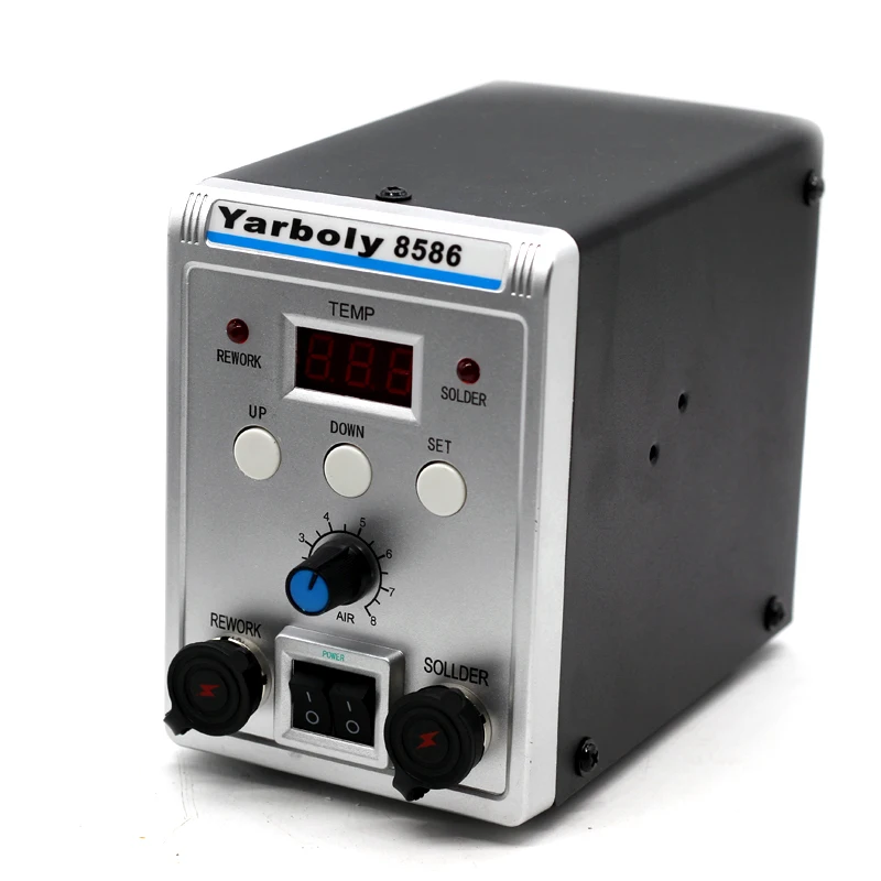 Yarboly 8586 SMD BGA паяльная станция горячего воздуха воздуходувка Тепловая пушка горячего воздуха воздуходувка Сварка паяльник ремонтный инструмент