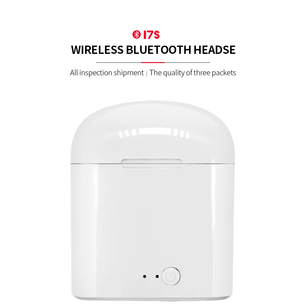I7s Tws Bluetooth наушники, мини беспроводные наушники, спортивные наушники с громкой связью, беспроводная гарнитура с зарядным устройством