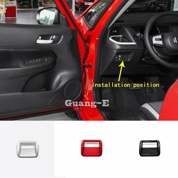 

Car Body Detector Styling ABS Front Head Fog Light Switch Button Trim Frame Lamp Sticker For Honda Fit Jazz 2020 2021