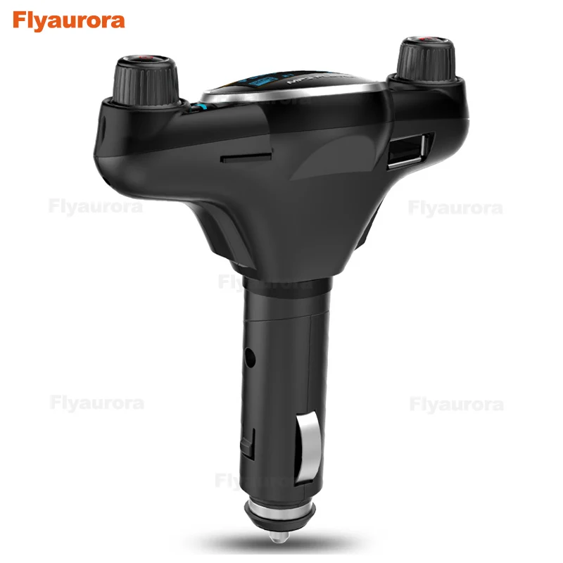 Автомобильный MP3-плеер USB модулятор Bluetooth fm-передатчик светодиодный двойной USB Мобильный телефон громкой связи дисплей зарядное устройство беспроводной музыкальный аудио