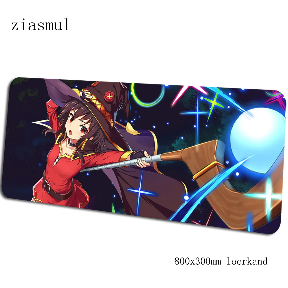 Megumin коврик для мыши геймерский толстый 800x300x3 мм notbook коврик для мыши игровой коврик для мыши большой Новое поступление коврик для мыши ПК настольный коврик для мыши - Цвет: pattern 4