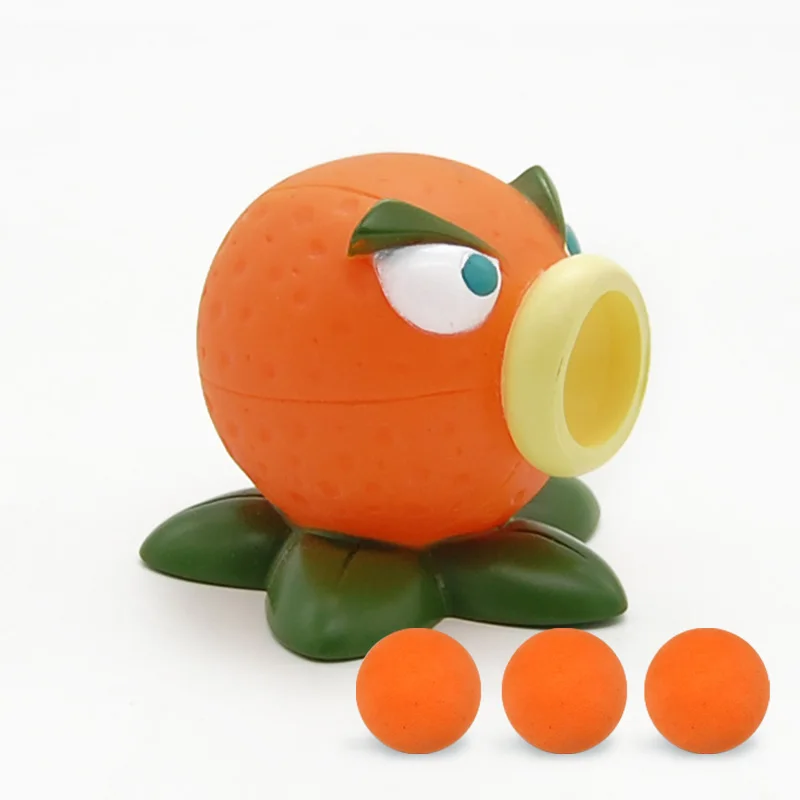 thumbnail image 1 of 1 pieza PVZ PLANTS VS ZOMBIES 2 Peashooter Gatling Pea Shooter PVC figura de acción modelo de juguete muñecas de tiro juguete niños regalos para niños, 1 of 5
