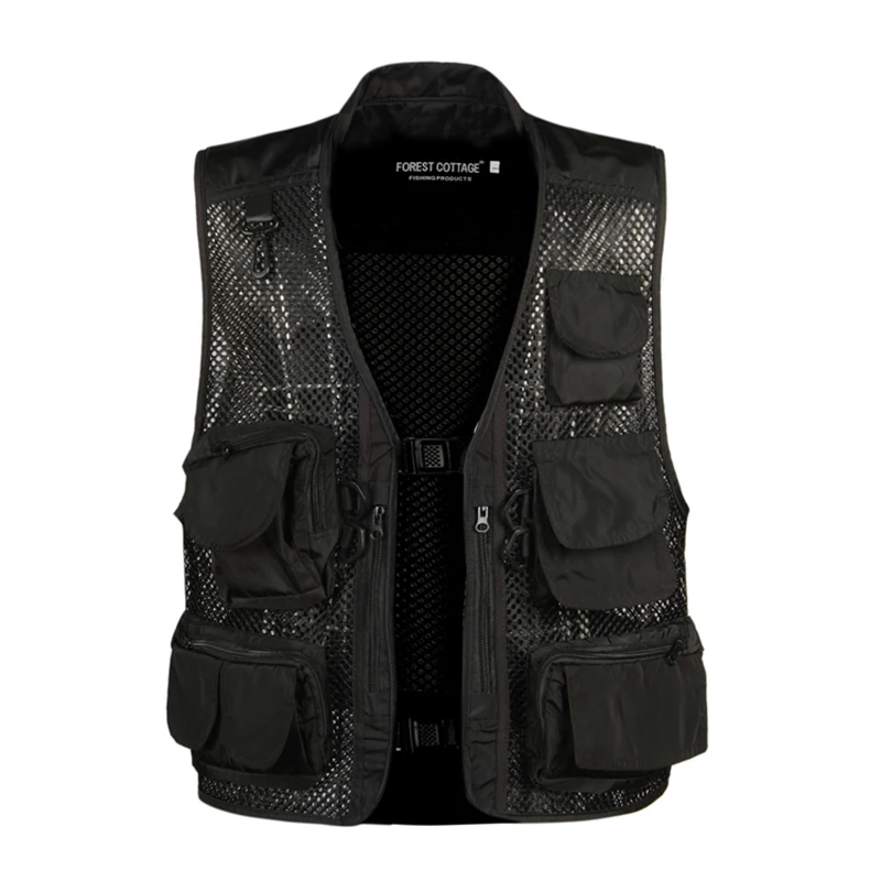 

Men's Tactical Camouflage Vest Mesh Breathable Multi-pocket Jacket Airsoft Shooting Paintball Assault Hunting Sleeveless Coat