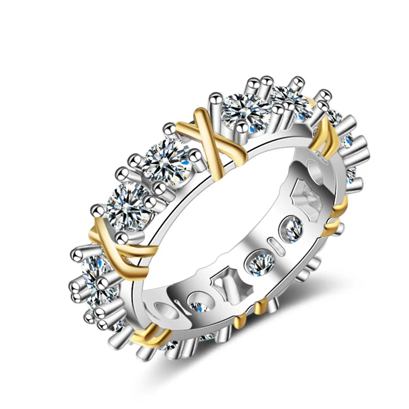 

Zircon Rings For Women Wedding Rings Ladies Girlfriend Silver Color AAA Finger Rings Female Jewelry Party Gift New Fashion 2019