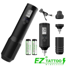 EZ Portex-máquina de pluma de tatuaje con batería inalámbrica, versátil, Motor suizo, 3 modos, mano izquierda, para tatuaje y maquillaje permanente, Gen2