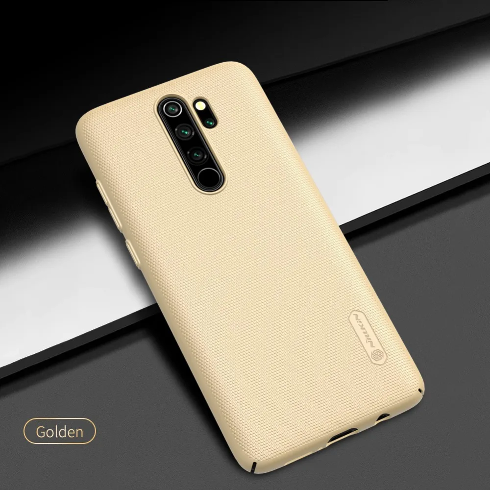 Для Xiaomi Redmi Note 8 pro защитный чехол NILLKIN матовый щит против отпечатков пальцев задняя крышка