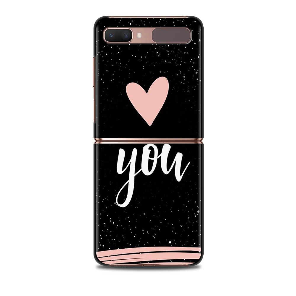 galaxy flip3 case Phone Case For Samsung Galaxy Z Flip3 5G z flip 3 5G zFlip Cover Cellphone Shell Caso Mobilephone Fundas Cute Love Heart samsung galaxy z flip3 phone case