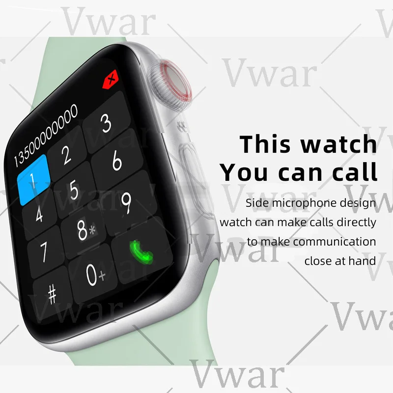 IWO 14 Always on Display Smart Watch Series 5 IWO14 Bluetooth Call Smartwatch for Apple IOS Android 1:1 44mm PK iwo 11 8 9 10 12