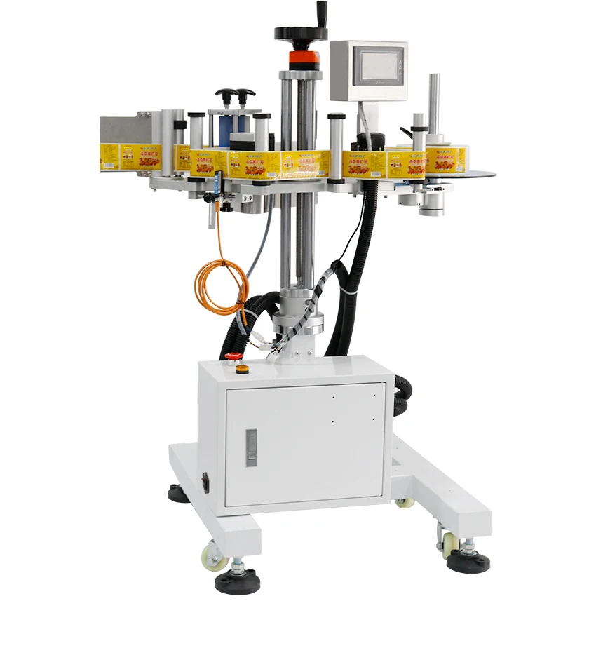 ZONESUN ZS-TB852 Round Surface Square Side Labeling Machine