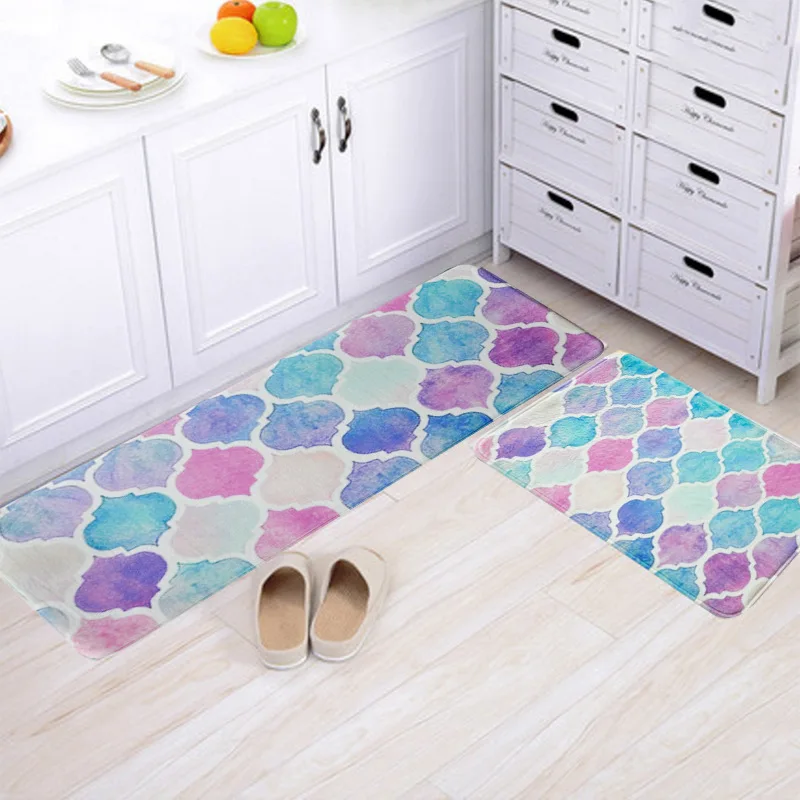 Минималистические Современные геометрические серьги-капельки с рисунком двери половик фойе сантехническое оборудование для кухни водопоглощающий коврик
