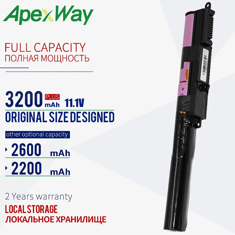 ApexWay 11 1 V A31N1519 батарея для ноутбука Asus A540L R540SA A540LA R540UP F540LA X540L F540SA X540LA F540SC X540LJ F540UP7200
